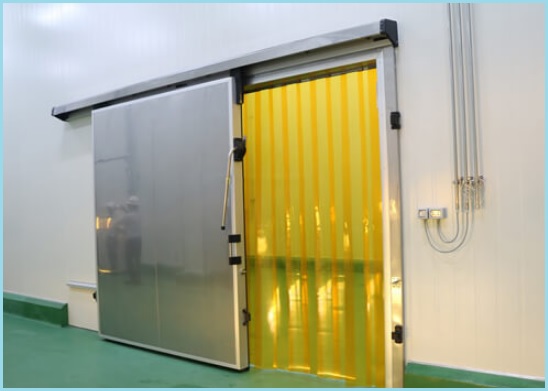 cửa tự động kho lạnh giá rẻ
