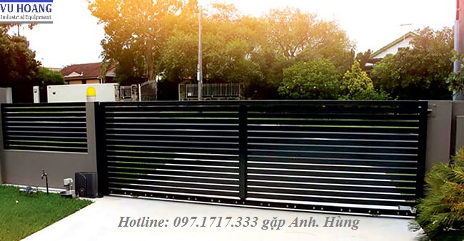 Lắp đặt cổng trượt tự động tại Bình Thuận