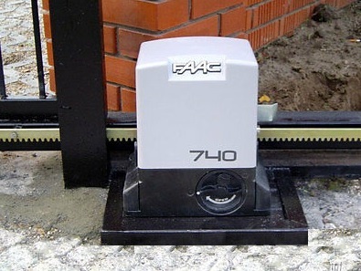 Motor cổng trượt tự động FAAC Motor cổng trượt tự động FAAC